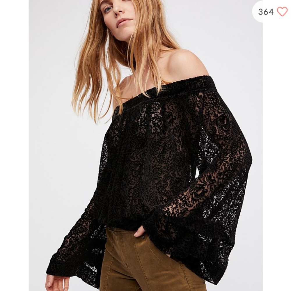 Off the Shoulder Free People Blouse